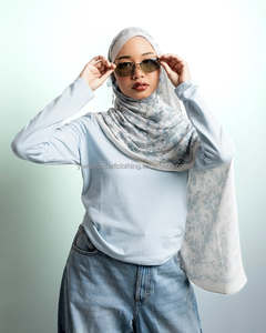 Scialle Bandana personalizzata sciai grossisti donna musulmana scialle modale stampa <span class=keywords><strong>Hijab</strong></span> <span class=keywords><strong>moda</strong></span> <span class=keywords><strong>Hijab</strong></span> bandane etniche sciarpe alla <span class=keywords><strong>moda</strong></span> musulmana - Product Image 1