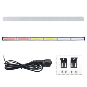 COB Barre de lumière stroboscopique d'urgence LED Conseiller en circulation Danger Sécurité Voyant d'avertissement pour General Motors Camion Tracteur Voiture Clignotant - Product Image 1