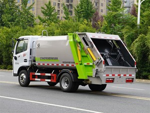 รถบรรทุกอัดขยะขนาดกะทัดรัด ดงเฟิง 4x2 รุ่น Value Choice สำหรับการเก็บขยะชุมชนและการสุขาภิบาลในเมือง - Product Image 4