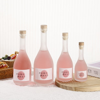 Caliente etiqueta personalizada Logo 500ml 750ml Gin Ron Vodka whisky jengibre jugo café frío té jarabe aceite de oliva botella de vidrio 700ml