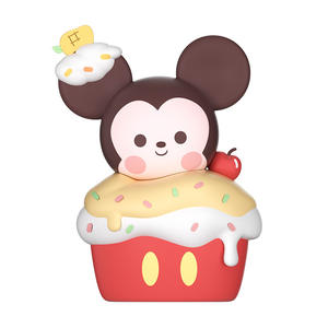 Alla moda simpatica <span class=keywords><strong>famiglia</strong></span> di Topolino e serie congelata adesivi per torte magnetiche ornamenti fatti a mano giocattoli per donne in scatole misteriose - Product Image 6