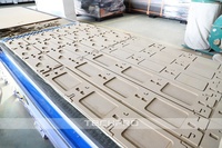 Nouvelle Conception Routeur CNC 1325 à Chargement et Déchargement Automatiques pour le Travail du Bois avec Plateforme d'Emboîtement, Machine de Découpe du Bois ATC avec PLC Syntec 3 Axes