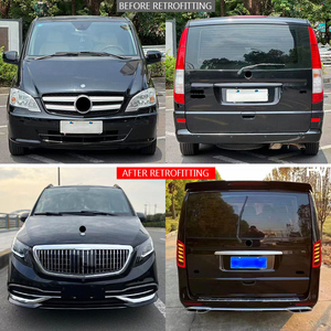 Kit de Carrocería Estilo <span class=keywords><strong>Maybach</strong></span> para V Class W639, Parachoques Delantero y Trasero para Benz Vito <span class=keywords><strong>2004</strong></span>-2015, Versión Corta, Piezas de Modificación y Mejora - Product Image 2