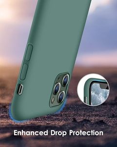 Per <span class=keywords><strong>iPhone</strong></span> <span class=keywords><strong>11</strong></span> <span class=keywords><strong>Pro</strong></span> 5.8 "custodia 2019, <span class=keywords><strong>Cover</strong></span> in Silicone Full-hovered protezione fotocamera e schermo con cuscino a griglia a nido d'ape - Product Image 4