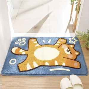 Alfombra de Entrada con Diseño de <span class=keywords><strong>Oso</strong></span> de Dibujos Animados, Suave <span class=keywords><strong>y</strong></span> Esponjosa, Antideslizante, Absorbente, Decoración para <span class=keywords><strong>el</strong></span> Hogar, Regalo - Product Image 6