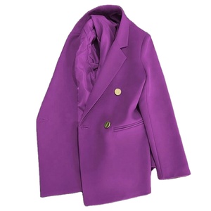 Chaqueta de Traje Pequeña Informal para Mujer, Estilo Coreano de Primavera/Otoño, Color Caramelo, Estilo Celebridad de Internet, Venta al Por Mayor - Product Image 6