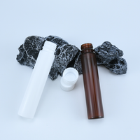 Bouteille de liquide oral tubulaire pharmaceutique en plastique de qualité alimentaire de 30ml Bouteille en PP Bouteille en plastique à long tube avec couvercles inviolables