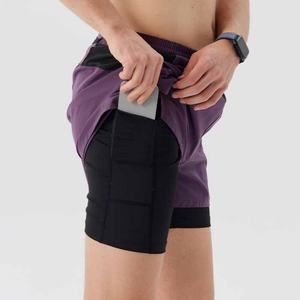 ผู้ผลิตคุณภาพสูง กางเกงคาร์โก้แบบแห้งเร็ว น้ำหนักเบา สำหรับผู้ชาย สวมใส่สบาย เป็นมิตรกับสิ่งแวดล้อม เหมาะสำหรับออกกำลังกาย วิ่ง หรือใส่ลำลองในฤดูร้อน มีกระเป๋าซ่อน ดีไซน์สั่งทำพิเศษ 2 in 1 - Product Image 4