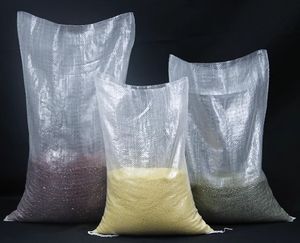 Sacs tissés transparents personnalisés 100% matière première Sacs tissés en PP pour l'emballage des pommes de terre, des engrais, des aliments pour animaux, de la farine - Fabriqués avec du CPP - Product Image 5