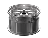 Jantes forgées sport chromées polies GS Deep Dish 1/2 pièces 5x114.3 5x120 5x112 17 18 19 20 21 22 24 pouces pour BMW GTR C8 Audi