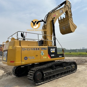 Excavadora Caterpillar de segunda mano CAT 345C <span class=keywords><strong>345D</strong></span> 345D2L Máquina excavadora usada Excavadora usada barata de alta calidad - Product Image 2