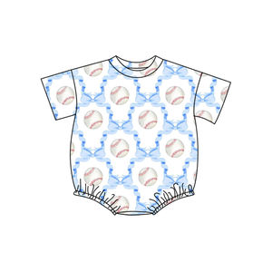 SR3961 CUSTOM Mameluco Infantil Azul a Cuadros para Bebés, Mono sin Mangas con Cierre, Mono de Burbuja para Niña, Algodón y Elastano - Product Image 2