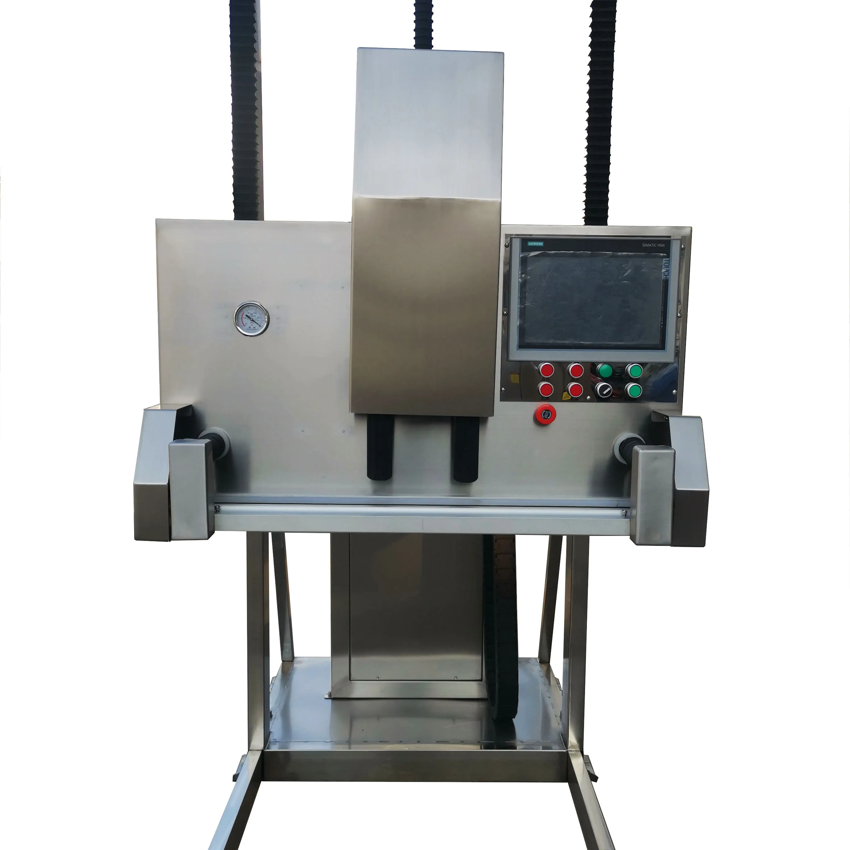 customized bulk weigher tonner bag external vacuum packing machine system with manufactures price