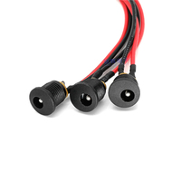 Kabel Pengisian Daya Skuter Listrik DC, Konektor DC5521 Female ke Konektor Terminal SYP 2-Pin, Kabel Harness