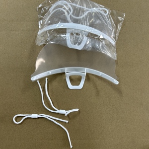 Máscara Facial Transparente para Servicio de Alimentos, Protector Facial de Plástico Transparente Antivaho para Cocina - Product Image 2