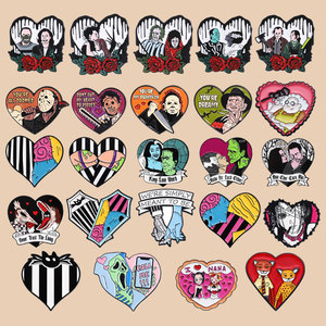 Broche <span class=keywords><strong>de</strong></span> Metal con Diseño Grabado, Temática <span class=keywords><strong>de</strong></span> Amor, Personaje <span class=keywords><strong>de</strong></span> Dibujos Animados <span class=keywords><strong>de</strong></span> Nana, Impresión UV, Accesorios <span class=keywords><strong>de</strong></span> Ropa - Product Image 3