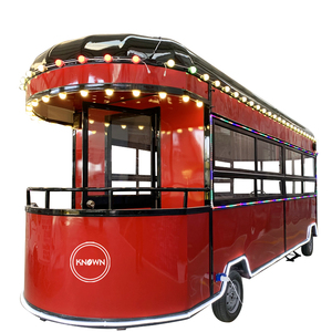 Camion de vente de crème glacée personnalisé 2025, remorque alimentaire mobile avec réfrigérateur congélateur, kiosque de cuisine de rue - Product Image 4