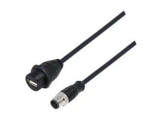 Conector de cable impermeable RS485 M12 a USB