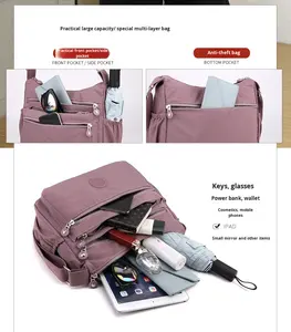 Bolso Bandolera de Mujer de Gran Capacidad, Diseño de Lujo, Impermeable, Calidad Probada, Envío Económico, Venta al Por Mayor, Nuevo 2026 - Product Image 6