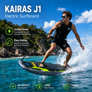 Tabla de Surf de Alta Velocidad con Motor de 12KW, Batería de Litio de Largo Alcance de 48KM/H para Deportes Acuáticos J1 J1 - Product Image 4
