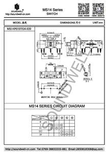 Interruptor Deslizante Mini MS14 - Product Image 2