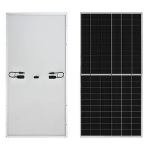 Panneaux solaires monocristallins en silicium 590w 600w 610w, type IBC, double vitrage bifacial, efficacité 22%, garantie 25 ans, photovoltaïque - Product Image 3