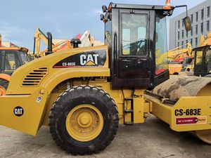 รถบดอัดสั่นสะเทือน CAT CS-683E มือสอง สภาพดี เหมาะสำหรับงานก่อสร้างทางหลวงและฐานราก - Product Image 4