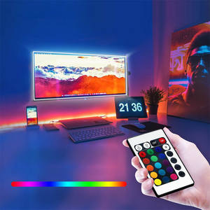 Ensemble d'éclairage flexible USB 5V 5050 RGB étanche musique télécommande Smart Led Strip Lights pour <span class=keywords><strong>la</strong></span> décoration de <span class=keywords><strong>la</strong></span> maison - Product Image 5