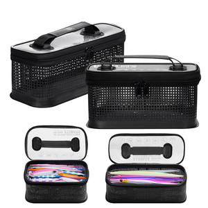 Sac <span class=keywords><strong>de</strong></span> rangement portable WEIHE <span class=keywords><strong>en</strong></span> maille lavable pour leurres <span class=keywords><strong>de</strong></span> pêche <span class=keywords><strong>en</strong></span> <span class=keywords><strong>mer</strong></span>, pêche <span class=keywords><strong>en</strong></span> bateau, plaque <span class=keywords><strong>de</strong></span> fer portable, boîte à insectes - Product Image 6
