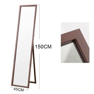Produits tendance 2025 Miroir sur pied encadrée en bois grand format pour salon Meubles sur mesure - Product Image 3