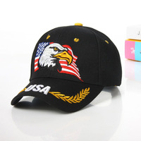 6-delige verstelbare formele dobby waterdichte velours baseballcap Eagle Hat Magic Sticker Hip Hop Dad Cap Unisex Custom Dot Fruit