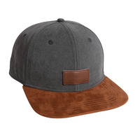 Runner nuevo modelo diseñador de moda al por mayor transpirable superventas Vintage letra gris gorra Snapback Gorra