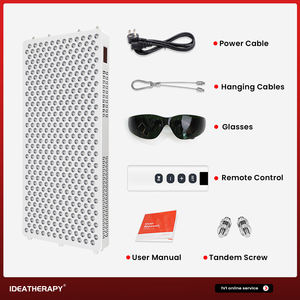 Máquina de Terapia de Luz Roja de Cuerpo Completo IDEATHERAPY, 9 Ondas, 480 590 630 810 830 1060nm, Infrarrojo, PDT, LED, Microcorriente, Forma de Crema - Product Image 4