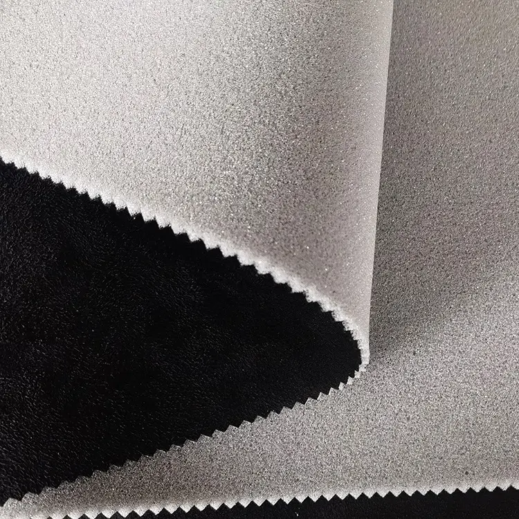 Luxury Suede With Foam Backing Used For Automotive Headliner Boat Headliner Car Ceiling Fabric