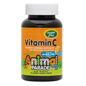 Kauwbare, Oranje Gearomatiseerde Huidbleekpillen Vitamine C 1000Mg Tablet Antioxidant Beste Activator Versterken De Immuniteit