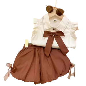 Vêtements pour enfants de 0 à 12 ans, garçons et filles, ensembles de robes pour enfants en polyester neufs, vente en gros - Product Image 2