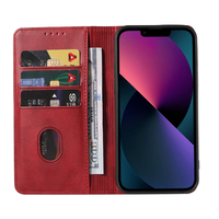 Funda Tipo Cartera de Cuero PU Premium para iPhone 13 - Funda con Soporte para Teléfono, Ranuras para Tarjetas, Cierre Magnético y Protección Contra Impactos
