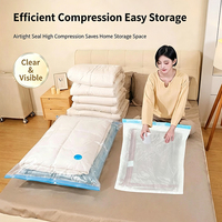 Sacs de rangement sous vide pour vêtements et literie, 12 packs S M L XL Jumbo avec pompe