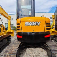 Nouvelle pelle hydraulique SANY SY55C à prix réduit, modèles SANY55/SY55C/SY55U, mini-pelle d'occasion de 5 tonnes SANY SY55U en stock