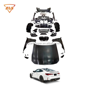 Kit carrosserie large style G80/G82 M3/M4 pour <span class=keywords><strong>BMW</strong></span> <span class=keywords><strong>Série</strong></span> <span class=keywords><strong>3</strong></span> F30/F32, transformation de pare-chocs de l'ancien au nouveau modèle G80/G82 M3/M4 - Product Image 1