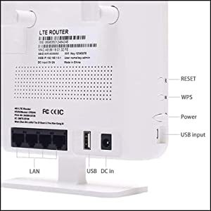 Enrutador <span class=keywords><strong>Wifi</strong></span> desbloqueado, dos antenas desmontables, módem Industrial, Lte, 4g, con tarjeta Sim - Product Image 3
