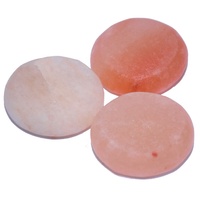 Pierres de massage au sel de l'Himalaya, pierre naturelle chauffante pour spa, pierre énergétique chaude, cristal de sel pour le visage, bain de sel et savon de massage