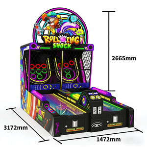 Salle d'arcade de divertissement de haute qualité, colorée et nouvelle, avec jeux à monnayeur, <span class=keywords><strong>bowling</strong></span> sur grand écran et <span class=keywords><strong>bowling</strong></span> intelligent - Product Image 4
