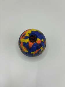 Commercio all'ingrosso 7cm palla cava cane giocattolo aggressivo per la pulizia dei denti classico stile durevole per cani gatti eco-friendly per uso interno/esterno - Product Image 4