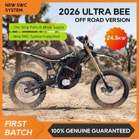 Surron Ultra Bee disponible en stock, vitesse rapide de 95 km/h, plusieurs modes de puissance, moto électrique tout-terrain professionnelle pour adultes