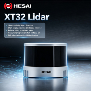 Hesai XT32 LiDAR 3 มิติความแม่นยำสูง สำหรับการใช้งานด้านสุขอนามัยอัจฉริยะและเครื่องกวาดอัตโนมัติ - Product Image 2
