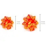 Custom Logo Colorful Star <b>Bow</b> Ribbons High Tenacity Polyester Material Glitter Printed Decorative <b>Bows</b> for <b>Gift</b> Packaging & DIY - Product Image 3
