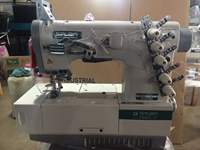 Machine à coudre interlock d'occasion SIRUBA F007 Machine à coudre d'occasion Équipement de couture de vêtements