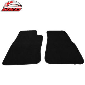 Alfombrillas para Ford Ranger 96-02, juego de 2 piezas, alfombra delantera, terciopelo negro - Product Image 3