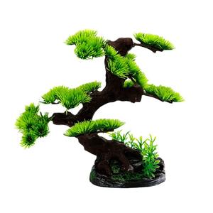 ของตกแต่งรูปต้นสนสีเขียวพืชจำลองสไตล์จีนตกแต่งต้นสน - Product Image 4